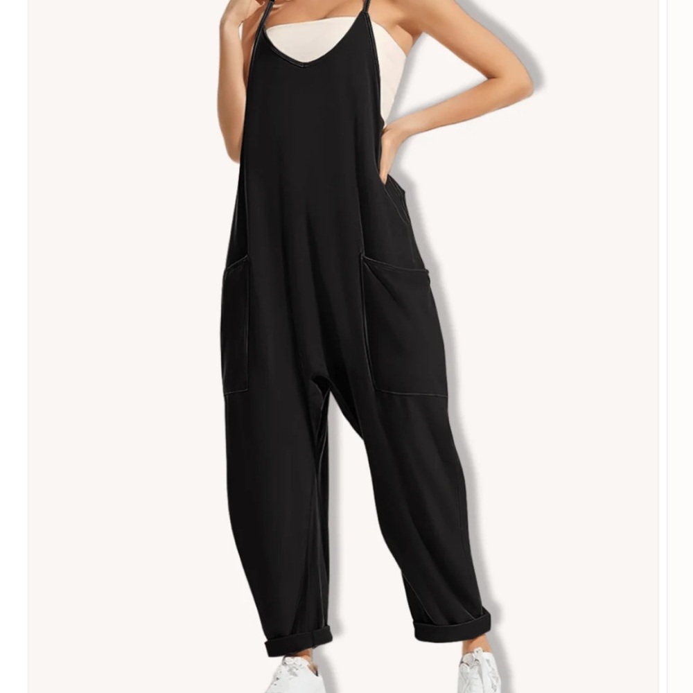 Navy blue Lahloya Oversized Maternity & Postpartum jumpsuit
